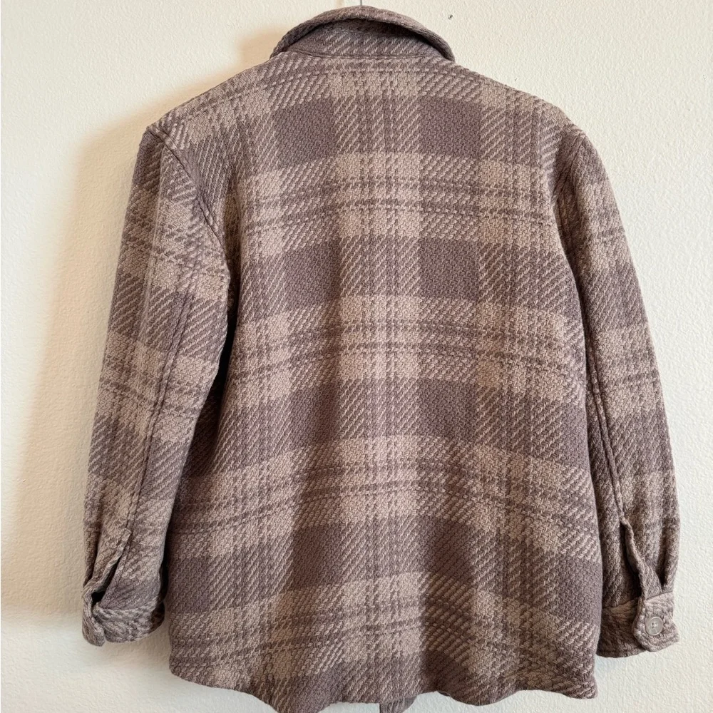 Outerknown Cloud Weave Shirt Jacket Pockets